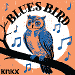 KNKX Blues Bird Magnet-NEW