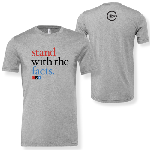 KNKX "Stand with the Facts" T-Shirt